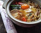 ハチミツでまろやかに！味噌煮込みうどん作り方8写真