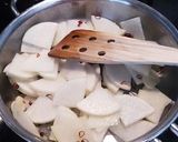 大根のペペロンチーノ♪作り方2写真