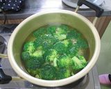 ブロッコリーの粒マスタードあえ作り方1写真
