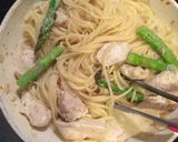 良い香り〜♡ごまごまクリームパスタ作り方3写真