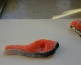 銀鮭の春のお花畑風焼き作り方4写真