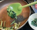 蕪と青菜とハムの炒め物作り方8写真