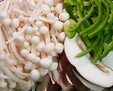 キノコマヨ炒め作り方1写真