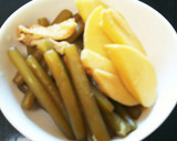 【家庭の味】つわぶきと新たけのこの煮物♪作り方5写真
