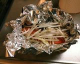 モヤシで簡単♣鮭のホイル焼き作り方2写真