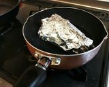 モヤシで簡単♣鮭のホイル焼き作り方4写真