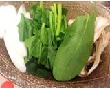 豚肉としば漬けの簡単レンジあえ作り方1写真