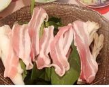 豚肉としば漬けの簡単レンジあえ作り方2写真