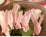 豚肉としば漬けの簡単レンジあえ作り方2写真