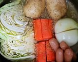 ゴロゴロ大きめ野菜の栄養満点ポトフ作り方5写真