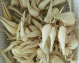 らっきょう漬けの下準備作り方1写真