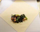 爽やか✿セロリの葉と豚肉の春巻き作り方5写真