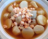 里芋のエビあんかけ作り方5写真