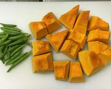 カボチャの甘煮作り方1写真
