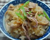 適当でもおいしい☺いかの炊き込みごはん作り方7写真