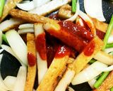 オデンポックム(さつま揚げの甘辛炒め)作り方5写真