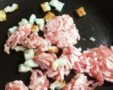 豚ミンチのあんかけ豆腐作り方2写真