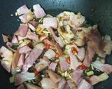 大量パセリとじゃがいもベーコンチーズ焼き作り方3写真