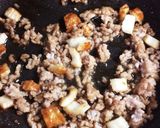豚ミンチのあんかけ豆腐作り方3写真