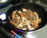 フライパンで作るすき焼き風煮込み♪作り方2写真