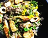 フライパンで作るすき焼き風煮込み♪作り方3写真