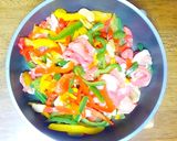 豚肉とパプリカのスタミナ炒め作り方3写真