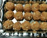 かさ増しふわふわʚɞ肉団子(味噌だれ)作り方7写真
