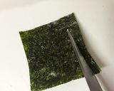 お弁当に海苔帯おめかし卵焼き作り方1写真