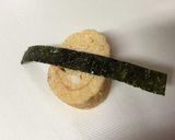 お弁当に海苔帯おめかし卵焼き作り方2写真