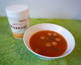 レンジで簡単カルシウムトマトスープパスタ作り方4写真