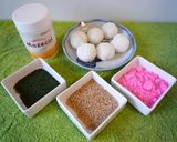 カルシウム入り！3色団子おにぎり作り方3写真