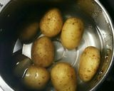 新じゃがいものふんわり焼きドーナツ作り方1写真