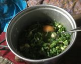 ノビルとかき菜、鳥軟骨の水餃子作り方3写真