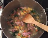 簡単！カレー風味の根菜スープ作り方5写真