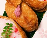 『桜のいなり寿司』作り方5写真