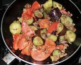 なすとトマトの挽肉グラタン作り方5写真