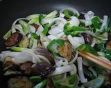 梅味噌を使って野菜炒め~作り方3写真