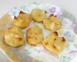 簡単美味しいチーズとハムの包みやき作り方5写真