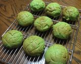 W使い♪抹茶メロンパン作り方13写真