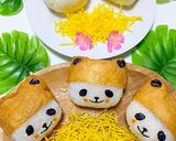 簡単！大好評につき可愛いお稲荷パンダ2☆作り方5写真