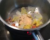 白菜と鮭の簡単リゾット作り方4写真