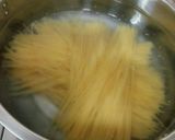 まるで生パスタ!チキンペペロンチーノ作り方5写真