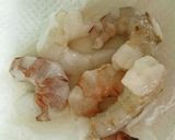 海老とアスパラのトマトクリームパスタ作り方2写真