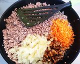 話題入り！簡単！豚ひき肉でミートソース作り方4写真