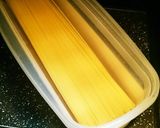 海老とアスパラのトマトクリームパスタ作り方3写真