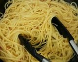 まるで生パスタ!チキンペペロンチーノ作り方9写真