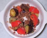 なすとトマトの挽肉グラタン作り方6写真