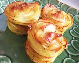 重ねて焼くだけ！ポテトスタック♪作り方4写真