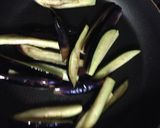 茄子の素揚げ＋ネギダレ作り方2写真