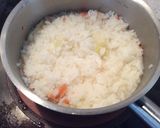 白菜と鮭の簡単リゾット作り方6写真